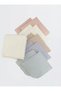 Linevra 100% Cotton Baby Muslin Mouth & Cleaning Wipes 10 Pieces 25X25 cm