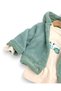 Baby Boy Winter Welsoft Hooded Cardigan 3-Piece Top and Bottom Set 0-3-6-9 Months - 4