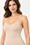 Women's 2-Pack 95% Cotton Bra Singlet with Support Thin Straps Tank Top - Flexible Soft Everyday Underwear - 5