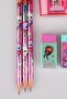 Licensed Gabby's Dollhouse 3 Pencils, 2 Erasers and Pencil Sharpener Set, Dekomus Pocket Notebook with Gift - 2