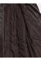 Brown Regular Fit Men's Leather Look Coat - 8