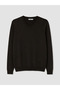 Brown V-Neck Men's Knitwear Sweater - 4