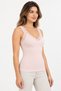 Women's 2-Pack Modal Camisole Bra Singlet Lace Detailed Undershirt - Stretchy Soft Everyday Undergarment - 3