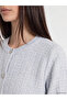 Blue Self-Patterned Women's Knitwear Cardigan - 3