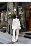 Women's Button Detailed Tunic Sweater and Trousers Knitwear Set - 4