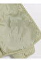 Green Hooded Quilted Girl's Coat - 5