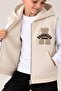 7-8-9-10 Years Old Three-Threaded Embroidered Children's Cardigan Vest - 2