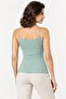 Women's 2-Pack 95% Cotton Ribbed Thin Strap Tank Top - Flexible Soft Everyday Undergarment - 3