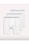 Ultimate Breathe Breathable Flexible Cotton Men's Boxer 3-Pack White