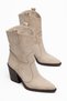 Women's Cowboy Boots - Pointed Toe Thick Heel