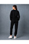 Zero-Collar Sweatshirt 2-Piece Combination Winter Shardooned 5-Piece Heart Printed Women's / Girls' Model - 2