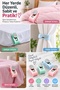 4 Pieces of Needle-Free Quilt Sheet Curtain Holder Non-Slip Fixing Clips - 2
