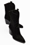 Women's Cowboy Boots Pointed Toe Thick Heel Western Boots - 3