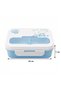 1 Piece Lunch Box Set with Flask and Spoon – Bpa-Free, Leak-Proof Lid, School and Travel Lunch Box, Flask and Spoon - 4