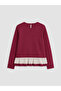 Crew Neck Girls' T-Shirt 2-Pack - 4