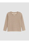 Beige 3-Pack Long Sleeve Baby Boy T-Shirt - 5
