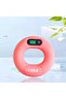3Pcs Hand Strengthening Ring with Counter – 30 lb Resistance Smart Exerciser with Digital Display Silicone Hand Grip Wrist Finger Trainer - 4