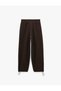 3-Thread Fleece Sweatpants with Pockets and a Comfortable Fit - 2