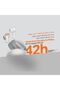 Futura AI-200 Wireless AI Earbuds, Real-Time Translation, Bluetooth 6.0, 42H Playtime, 4 Mic ANC+ENC, 2 Mic TWS, AI Voice Assistant, 100+ Language Translator, 3EQ, 48ms Low Latency (Black) - 3