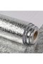 1 Piece Aluminum Foil Kitchen Protector – Adhesive Wipeable Coating, Countertop Drawer Cabinet Liner, Adhesive Aluminum Foil 5 Meters - 2