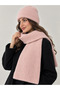Women's Winter Knitted Beanie and Scarf Set - Set of 2 - 5