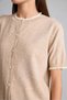 Regular Fit Crew Neck Buttoned Textured Knitwear Basic Cardigan H1289Ax26Au - 4