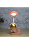 4 Pieces Astronaut Desk Lamp Pen Holder – Lighting and Pen Holder with Astronaut Figure, Children's Room Study Table, Desk Lamp Pen Holder Mixed Colors - 7