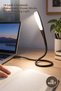 10 Pieces Compact USB Reading Lamp – 3 Levels of Touch Control with 14 Leds, Flexible Body, Black, Reading Light