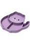 Melii Silicone Divided Plate - Cat