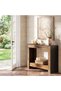 41.3" Rustic Wood Console Table with Storage, Farmhouse Sofa Table for Behind Couch or Ha - 3