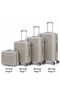 4 Pcs PP Luggage Set 14/20/24/28 Inch with Cosmetic Case, TSA Lock Hard Shell Suitcases & 360° Spinner Wheels, Lightweight Travel Luggage for Women and Men - 7