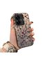 Realme C55 Compatible French Style Purple Tone Wild Flower Phone Case Shockproof