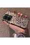 Realme C55 Compatible French Style Purple Tone Wild Flower Phone Case Shockproof - 2
