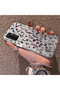 Samsung Galaxy F23 Compatible French Style Purple Tone Wild Flower Phone Case Shockproof - 2