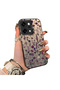 Oppo Reno14 Pro Compatible French Style Purple Tone Wildflower Phone Case Shockproof