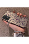 Samsung Galaxy A73 Compatible French Style Purple Tone Wild Flower Phone Case Shockproof - 2