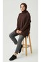 Women's Medium and Older Ages Low Sleeve Tunic with Slits on the Sleeves and Hem, with Bands at the Hem, Short Seasonal Tunic