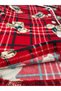 Boys' Compatible Bear Pattern Cotton Suede Fabric Shirt Collar Long Sleeve Pajama Set - 6