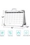 Dry Erase Board 16x12 Double Sided Magnetic Small Whiteboard with Stand | Portable, Foldable, With Stand, Magnetic, Desk Top White Board for School Classroom Homeschooling Office Home Teacher Student - 3