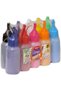Rangoli Colour Powder Bottles Kolam Rangoli Powder for Floor Rangoli, Art,Home Decor, Pooja Set of 10 Rangoli Colors in Plastic Squeeze Bottles - 800 Gm, Multicolour - 6