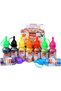 Rangoli Colour Powder Bottles for Floor, Home Decor, Diwali decoration, Pooja, Art and Craft Set of 8 Different Glitter Rangoli Colors in Squeeze Bottle with 1 Free Special Black Colour