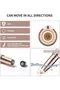 Eyebrow Trimmer & Facial Hair Removal, 2 in 1 Eyebrow Razor and Hair Remover, Rechargeable Painless Razors for Face Peach Fuzz, Eyebrow, Lips, Body, Chin, Arms, with Built-in LED Light (White Pencil) - 6
