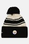 New Era Pittsburgh Steelers 2022 Cuffed Pom Knit Beanie – Multicolor NFL Winter Hat