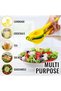 Lemon Lime Squeezer 2-In-1- Hand Juicer Lemon Squeezer Gets Every Last Drop - Max Extraction Manual Citrus Juicer - Easy-to-Use Lemon Juicer Squeezer Lemon Squeezer Manual, Anti Corrosion (Yellow) - 4