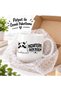 I'M Not Ready for Monday Written on Panda Patterned Porcelain Mug 300 ml – Funny Coffee and Tea Cup, Gift - 5