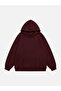 Women's with Love Printed Hooded Fleece Oversize Sweatshirt - 2