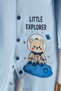 Baby Boy Little Explorer 2-Piece Beret Newborn Hospital Release Outfit Set Yk1337 - 2