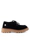 7235 26Ka Women's Casual Shoes Black Nubuck - 2