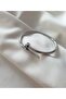 Silver Color Steel Nail Bracelet - 2