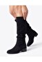 Kod.100, Genuine Leather, Bellows-Style Boots, Without Bag and Zipper, Boots Below the Ankle. - 2